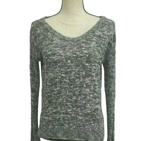 American Eagle Outfitters Womens Sweater Size S/P Heathered Gray - Picture 4 of 12